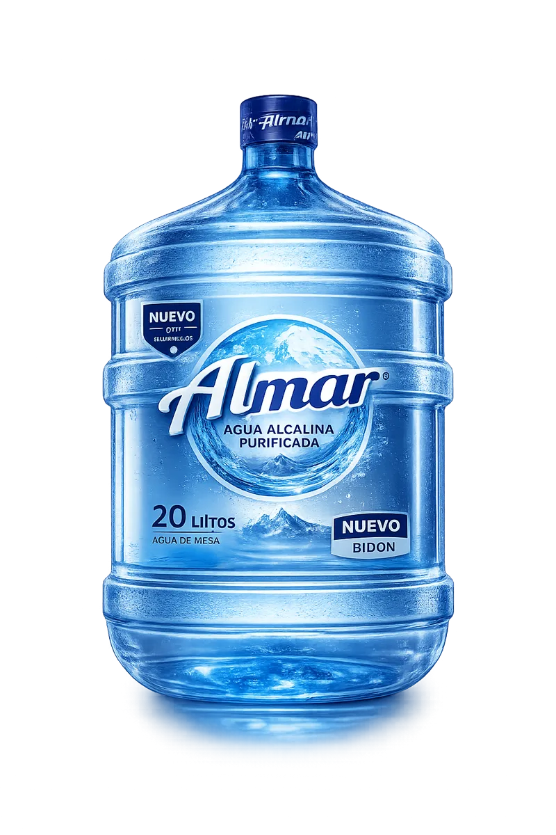 Bidón de agua alcalina Almar 20 litros